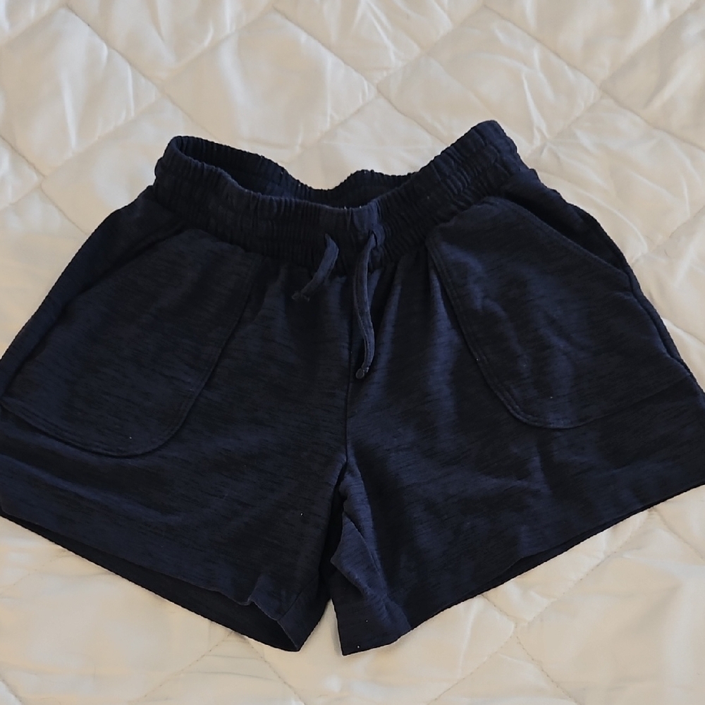 Cozy Black Lounge Shorts